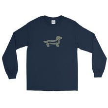 Load image into Gallery viewer, Dachshund Line - Long Sleeve T-Shirt - WeeShopyDog
