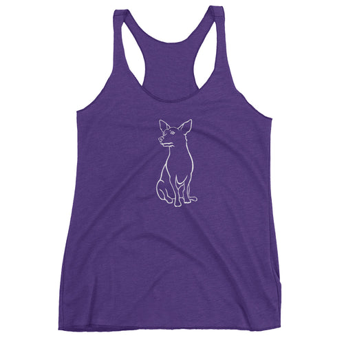 Chihuahua Dreamer - Women's Tank Top - WeeShopyDog