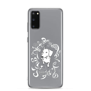 Dachshund Cute Flower - Samsung Case