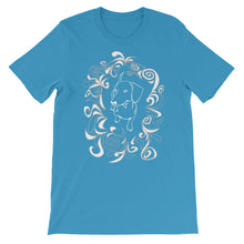 Load image into Gallery viewer, Dachshund Cute Flower - Unisex/Men&#39;s T-shirt - WeeShopyDog
