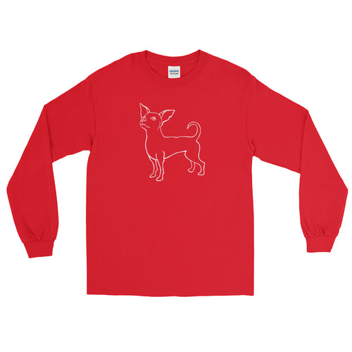 Chihuahua Smile - Long Sleeve T-Shirt - WeeShopyDog