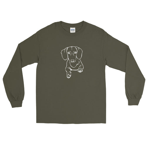 Dachshund Play - Long Sleeve T-Shirt - WeeShopyDog