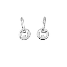 Load image into Gallery viewer, Poodle Earrings - Silver - WeeShopyDog
