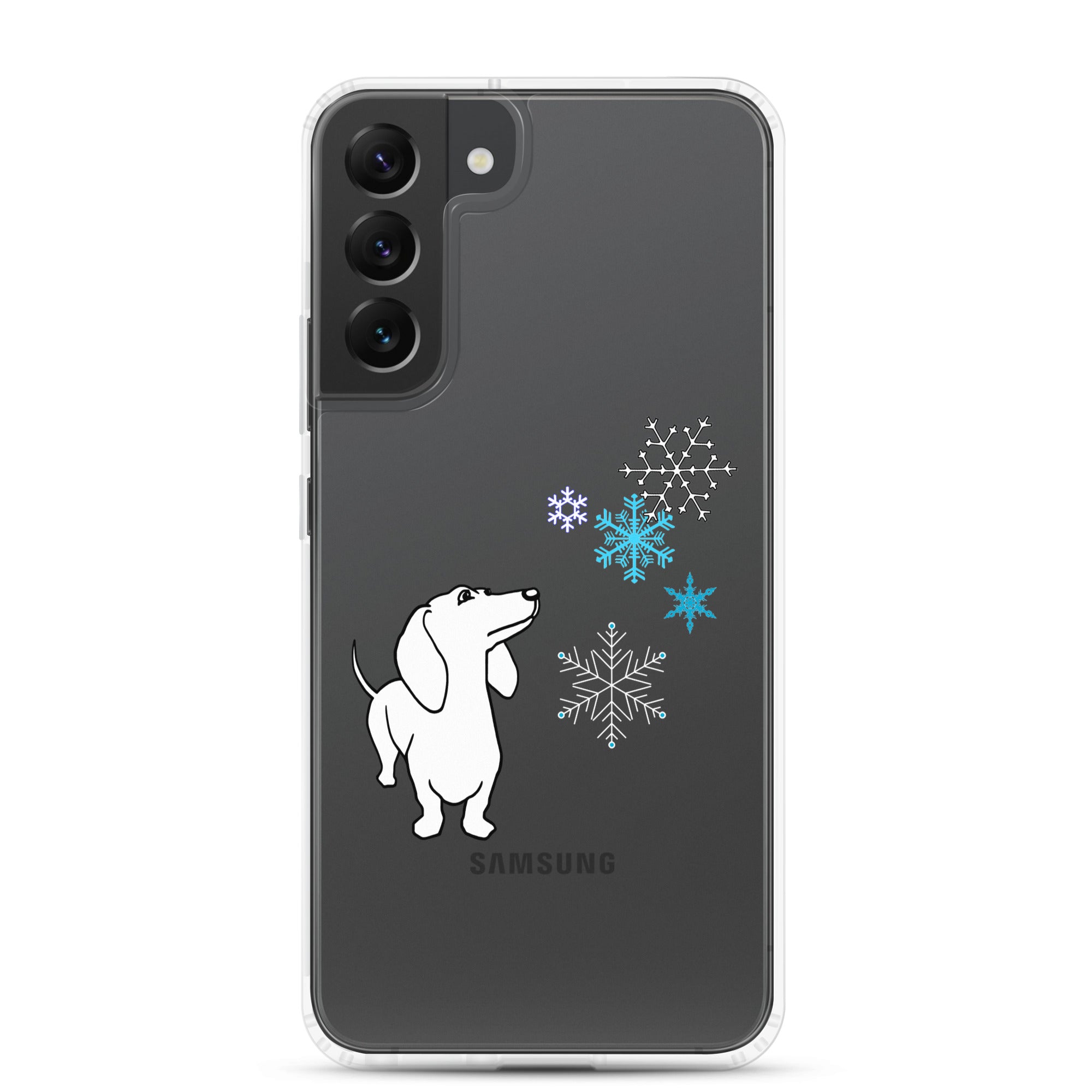 Dachshund Snowflakes Samsung Case - Main Image