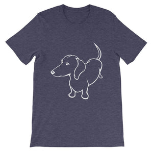 Dachshund Up - Unisex/Men's T-shirt - WeeShopyDog